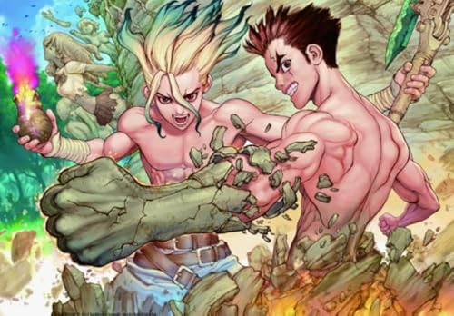 PDSYUCHEN Puzzle 1000 Teile ,Bunt Puzzle ,Bilder ,Gifts ,Classic Japanese Animes Dr.Stone Poster - Lernspielzeug Für Kinder - Tz83Kj PDSYUCHEN Puzzle 1000 Teile ,Bunt Puzzle ,Bilder ,Gifts ,Classic Japanese Animes Dr.Stone Poster - Lernspielzeug Für Kinder - Tz83Kj von PDSYUCHEN
