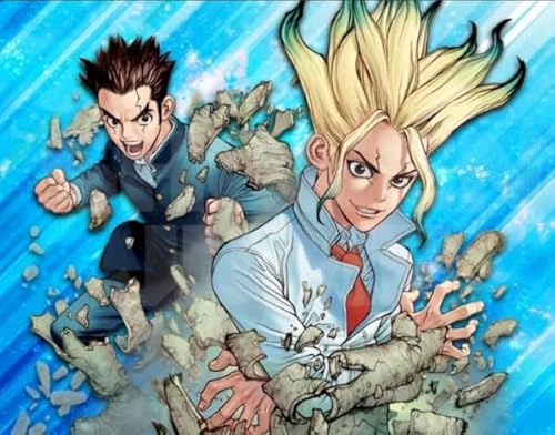 PDSYUCHEN Puzzle 1000 Teile ,Bunt Puzzle ,Bilder ,Gifts ,Classic Japanese Animes Dr.Stone Poster - Lernspielzeug Für Kinder - Tz84Kj PDSYUCHEN Puzzle 1000 Teile ,Bunt Puzzle ,Bilder ,Gifts ,Classic Japanese Animes Dr.Stone Poster - Lernspielzeug Für Kinder - Tz84Kj von PDSYUCHEN