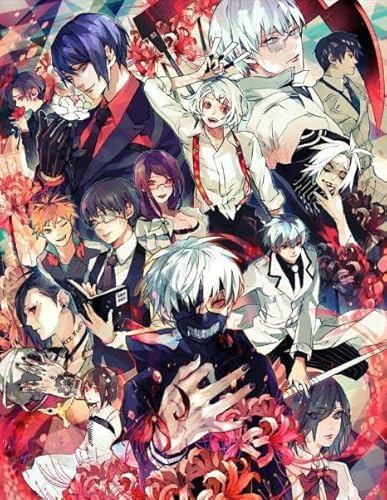PDSYUCHEN Puzzle 1000 Teile ,Bunt Puzzle ,Bilder ,Japanese Animes Tokyos Ghouls Art Poster ,Familienspaß Schwierige Herausforderung Spielzeug - Tz546Kj PDSYUCHEN Puzzle 1000 Teile ,Bunt Puzzle ,Bilder ,Japanese Animes Tokyos Ghouls Art Poster ,Familienspaß Schwierige Herausforderung Spielzeug - Tz546Kj von PDSYUCHEN