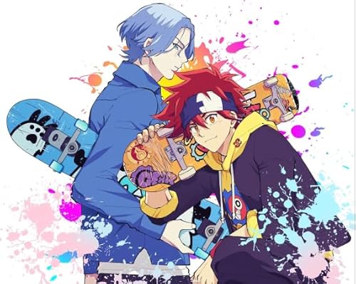 PDSYUCHEN Puzzle 1000 Teile ,Irregular Puzzle ,Bilder ,Gifts ,Sk∞ Japanese Animes Poster ,Spiel Zur Stressbewältigung Für Erwachsene Kunstbild - Tz116Kj PDSYUCHEN Puzzle 1000 Teile ,Irregular Puzzle ,Bilder ,Gifts ,Sk∞ Japanese Animes Poster ,Spiel Zur Stressbewältigung Für Erwachsene Kunstbild - Tz116Kj von PDSYUCHEN
