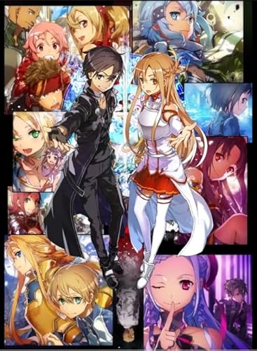 PDSYUCHEN Puzzle 1000 Teile - Bilder - Bunt Puzzle - Onlines Kirigaya Kazuto Japanese Animes Poster - Lernspielzeug Für Kinder - Tz563Kj PDSYUCHEN Puzzle 1000 Teile - Bilder - Bunt Puzzle - Onlines Kirigaya Kazuto Japanese Animes Poster - Lernspielzeug Für Kinder - Tz563Kj von PDSYUCHEN