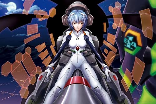 PDSYUCHEN Puzzle 1000 Teile - Bilder - Gifts - Bunt Puzzle - Classic Japanese Animes Evangelions Poster - Stressabbau-Spiel Für Erwachsene – Bild - Tz499Kj von PDSYUCHEN