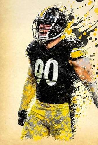 PDSYUCHEN Puzzle 1000 Teile - Bilder - Gifts - Irregular Puzzle - Rugbys Player 90 Art Painting - Personalisierte Heraus for Derungs -Spielzeuge Für Erwachsene - Tz323Kj von PDSYUCHEN