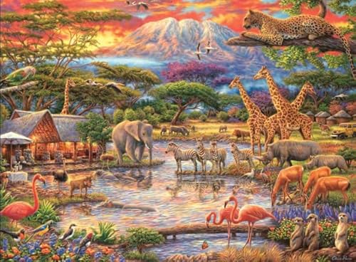 PDSYUCHEN Puzzle 1000 Teile - Poster - Difficult Puzzle - Gifts - Animals Bilder - Spielzeug Für Erwachsene - Gedächtnis- Und Kognitions Spiel - Tz168Kj PDSYUCHEN Puzzle 1000 Teile - Poster - Difficult Puzzle - Gifts - Animals Bilder - Spielzeug Für Erwachsene - Gedächtnis- Und Kognitions Spiel - Tz168Kj von PDSYUCHEN