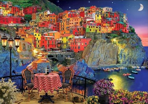 PDSYUCHEN Puzzle 1000 Teile - Poster - Irregular Puzzle - Difficult - Seaside Towns Art Bilder - Spiel Für Erwachsene - Lernspielzeug Für Kinder - Tz542Kj PDSYUCHEN Puzzle 1000 Teile - Poster - Irregular Puzzle - Difficult - Seaside Towns Art Bilder - Spiel Für Erwachsene - Lernspielzeug Für Kinder - Tz542Kj von PDSYUCHEN