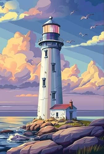 PDSYUCHEN Seaside Lighthouses Abstract Painting ,Difficult Puzzle 1000 Stück ,Wand Kunst Dekoration,Puzzle-Spiele Zur Stressreduzierung Für Die Ganze Familie Gifts - Jw57Th PDSYUCHEN Seaside Lighthouses Abstract Painting ,Difficult Puzzle 1000 Stück ,Wand Kunst Dekoration,Puzzle-Spiele Zur Stressreduzierung Für Die Ganze Familie Gifts - Jw57Th von PDSYUCHEN