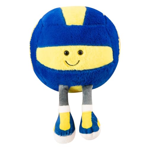 PEAJPBS Plüsch Volleyball Spielzeug,Volley-Ball plüschtier plüsch, Cute Volleyball Plush, Cartoon Kind Plüschtier Spielzeug, Geburtstags Geschenk, 20CM PEAJPBS Plüsch Volleyball Spielzeug,Volley-Ball plüschtier plüsch, Cute Volleyball Plush, Cartoon Kind Plüschtier Spielzeug, Geburtstags Geschenk, 20CM von PEAJPBS