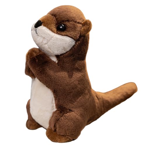 PEAJPBS Simulations Otter Puppe, Otter Kuscheltiere, Niedliche Otter Puppe, Otter Puppe Home Dekoration Plüschkissen Für Kinder Urlaub Geschenke Weihnachten Geschenke, 19cm PEAJPBS Simulations Otter Puppe, Otter Kuscheltiere, Niedliche Otter Puppe, Otter Puppe Home Dekoration Plüschkissen Für Kinder Urlaub Geschenke Weihnachten Geschenke, 19cm von PEAJPBS