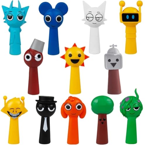 Sprun-ki Figuren Set 12 Stück Sprun-ki Action Figures, Spiel Figure Für Spielefans Cartoon Lustige, Spieler Sammlung Fan Geburtstag Geschenk Optionen Für Kinder Und Erwachsene von PEAJPBS