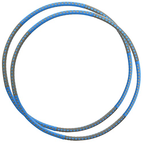 PEARL Sports Hula-Hoop-Fitnessreifen: 2er-Set Hula-Hoop-Reifen, Schaumstoff-Mantel, befüllbar bis 6 kg, Ø 88 (Fitness, Fitness-Reifen) von PEARL