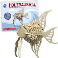 Holzbausatz Fisch, 1 Bastelset für Kinder, super Geschenkidee Holzbausatz Fisch, 1 Bastelset für Kinder, super Geschenkidee von PEBARO
