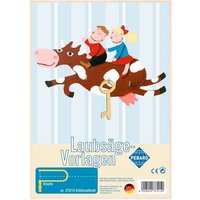 Pebaro - Laubsägevorlage DIN A4, 1 Platte, Schlüsselbrett von PEBARO