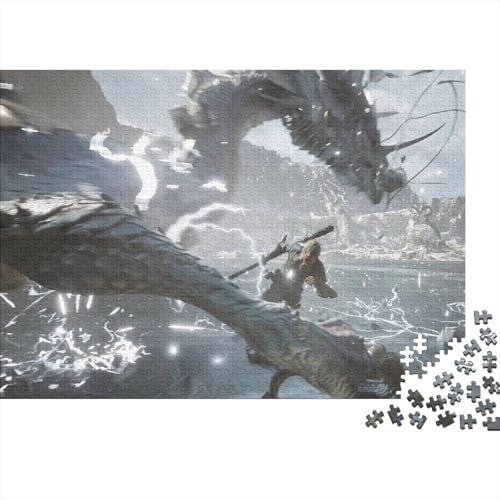 MOLVUS Black Myth: Wukong-Puzzle, Videospiel-Puzzles mit 1000 Teilen für Erwachsene, Videospiel-Puzzle für Erwachsene, schwierig und Herausforderung, Holzpuzzle für Videospiele MOLVUS Black Myth: Wukong-Puzzle, Videospiel-Puzzles mit 1000 Teilen für Erwachsene, Videospiel-Puzzle für Erwachsene, schwierig und Herausforderung, Holzpuzzle für Videospiele von PEDDCEX