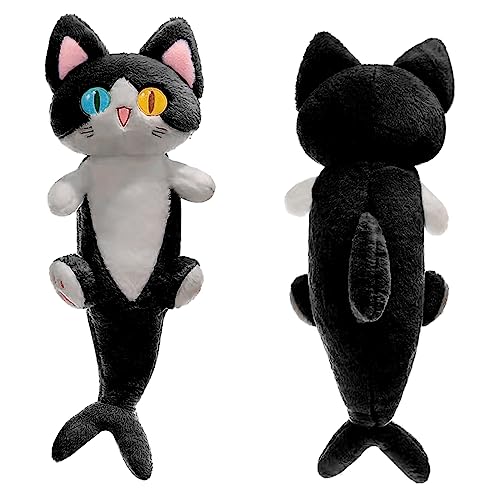 PEDEIECL Schöne Plüsch Hai Katze Puppe Nette Cartoon Weiche gefüllte Hai Kätzchen Kissen Lange Wurf Schlafkissen Puppe Spielzeug Geschenk für Kinder Freundin PEDEIECL Schöne Plüsch Hai Katze Puppe Nette Cartoon Weiche gefüllte Hai Kätzchen Kissen Lange Wurf Schlafkissen Puppe Spielzeug Geschenk für Kinder Freundin von PEDEIECL