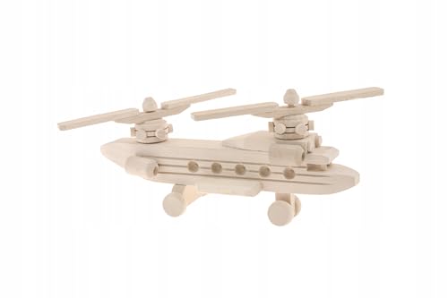 PEEWIT Holz Transporthubschrauber Spielzeug Hubschrauber für Kinder PEEWIT Holz Transporthubschrauber Spielzeug Hubschrauber für Kinder von PEEWIT