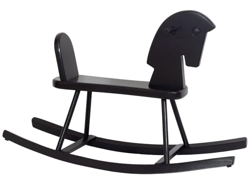 PEEWIT Holzpferd Schaukelpferd Schaukelstuhl für Kinder Geschenk Schaukelkind Schwarz PEEWIT Holzpferd Schaukelpferd Schaukelstuhl für Kinder Geschenk Schaukelkind Schwarz von PEEWIT