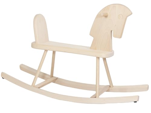 PEEWIT Holzpferd Schaukelpferd Schaukelstuhl für Kinder Geschenk Schaukelkind von PEEWIT