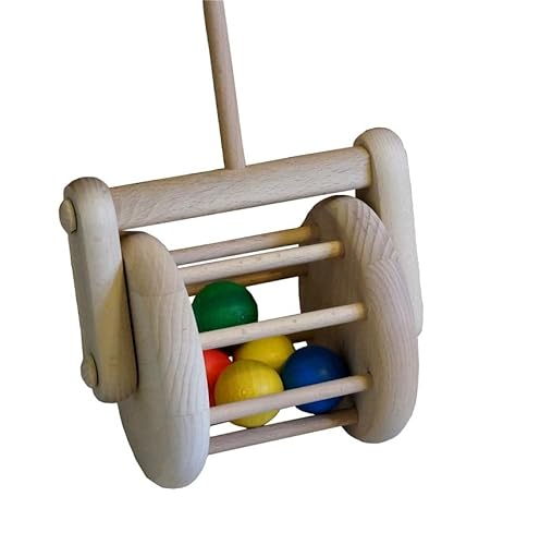 PEEWIT Holztrommel Puddy Holzspielzeug für Kinder zum Schieben PEEWIT Holztrommel Puddy Holzspielzeug für Kinder zum Schieben von PEEWIT