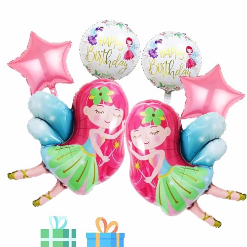 Folienballon Geburtstag,Luftballon Tiere,Folienballon Geburtstag (Fee) von PEFOLOC