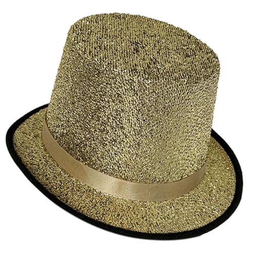 PEILINZE Blingbling Hut mit kurzer Krempe, für Damen und Herren, Foto-Requisiten, Western-Stil, für Parade-Shows, Uni-Kleidung PEILINZE Blingbling Hut mit kurzer Krempe, für Damen und Herren, Foto-Requisiten, Western-Stil, für Parade-Shows, Uni-Kleidung von PEILINZE