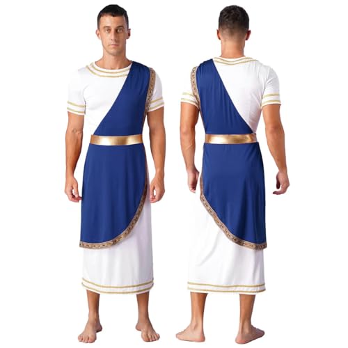PEIXUEZZHENG Herren Halloween Cosplay Römischer Gladiator Mittelalter Ritter Outfits für Karneval Party PEIXUEZZHENG Herren Halloween Cosplay Römischer Gladiator Mittelalter Ritter Outfits für Karneval Party von PEIXUEZZHENG