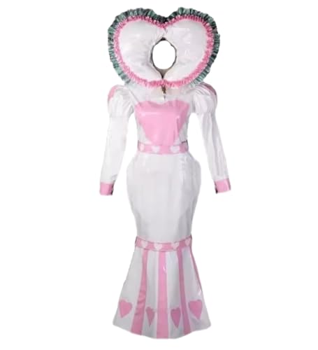 PEIXUEZZHENG Sissy PVC-Bademantel, abschließbar, Dienstmädchen, Cosplay, Halloween, Party, anpassbar, XXL, Weiß PEIXUEZZHENG Sissy PVC-Bademantel, abschließbar, Dienstmädchen, Cosplay, Halloween, Party, anpassbar, XXL, Weiß von PEIXUEZZHENG
