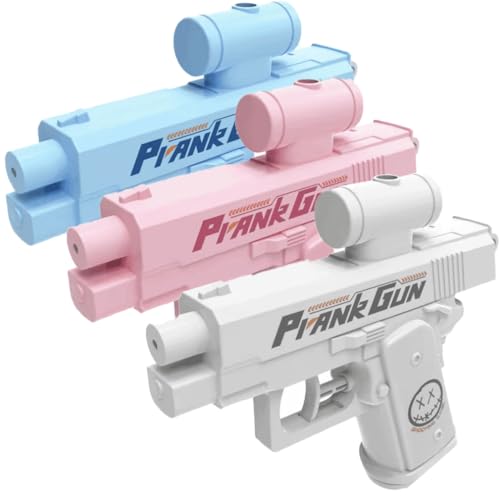 Prank Zweiweg-Wasserpistole, Reverse Water Gun, Kreative Pranks Kampf Spielzeug Wasserpistolen Kampf, Wasser Blaster Prank Ideen für ultimativen Spaß (3Pcs) von PEKJDS