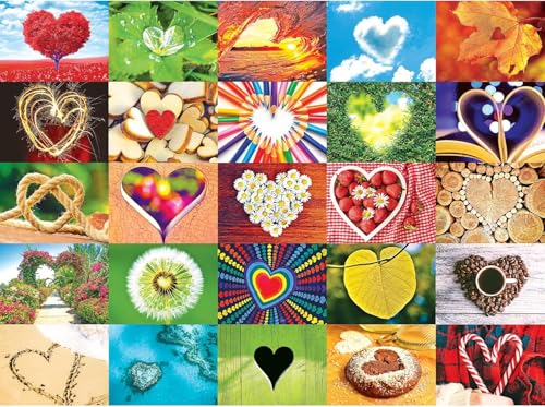1000 Stück Holzpuzzle „Love is Everywhere“ Für Erwachsene 1000 Stück Holzpuzzle „Love is Everywhere“ Für Erwachsene von PEKNUX