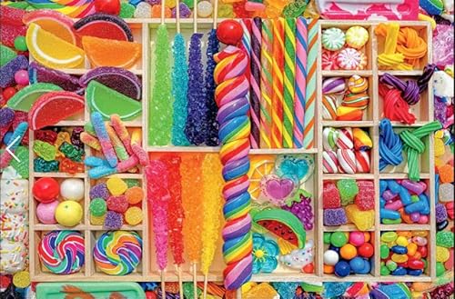 1000 Teile Candy Pop Das Holzpuzzle Für Erwachsene Lernspielzeug von PEKNUX