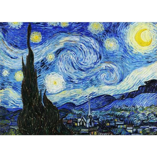 1000 Teile Holzpuzzle Ölgemälde Van Gogh Die Sternennacht Dekompressionsspielzeug Puzzle Für Erwachsene Geschenkspielzeug 1000 Teile Holzpuzzle Ölgemälde Van Gogh Die Sternennacht Dekompressionsspielzeug Puzzle Für Erwachsene Geschenkspielzeug von PEKNUX