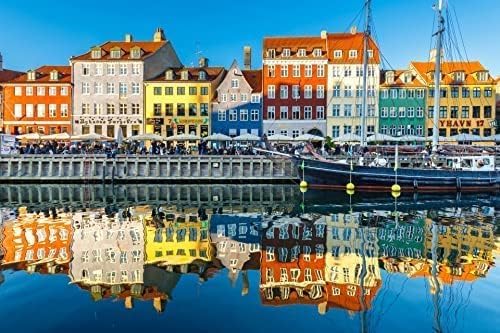 1000 Teile Jigsaw Copenhagen Puzzles Für Erwachsene Puzzle Für Erwachsene Empfohlen Für Erwachsene Zur Interaktion DIY-Spiel Geschenk von PEKNUX