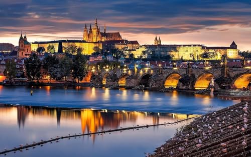 1000 Teile Klassische Puzzles Teile Abendansicht Von Prag Family Challenge Games Home Decor Gifts 1000 Teile Klassische Puzzles Teile Abendansicht Von Prag Family Challenge Games Home Decor Gifts von PEKNUX