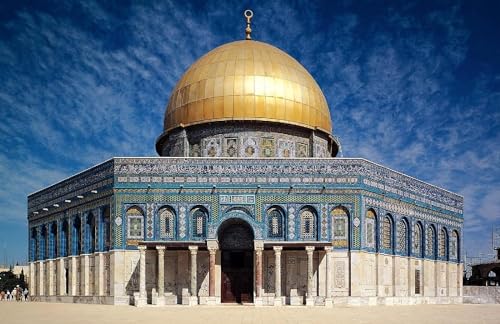 1000 Teile Puzzle Al-Aqsa-Moschee In Der Altstadt Von Jerusalem Herausfordernde Familienspiele Heimdekoration Geschenke von PEKNUX