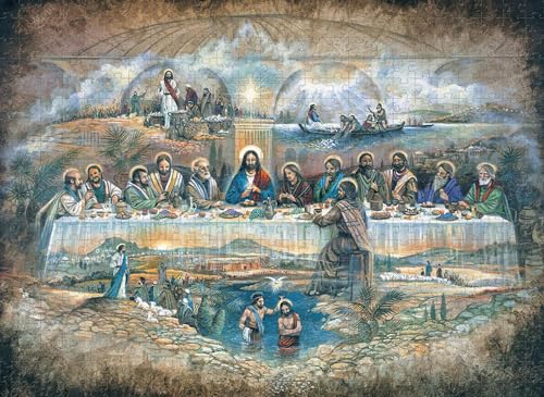 1000 Teile Puzzle Letztes Abendmahl Ideal Für Entspannung Und Meditation Lernspiel von PEKNUX