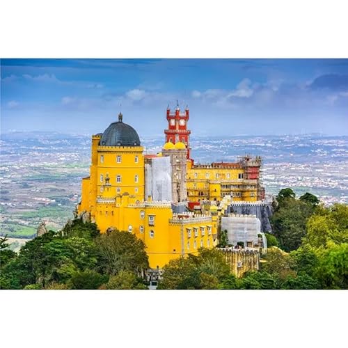 1000 Teile Puzzle Pena Palace Kontraktion Erwachsener Stressabbau Pädagogische Unterhaltung Weihnachten von PEKNUX