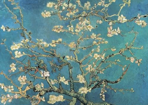 1000 Teile Van Gogh Wiedergeburt Aprikosenbaumzweige Berühmtes Ölgemälde-Puzzle Für Kreative Heim-Wand-Kunst-Dekoration von PEKNUX