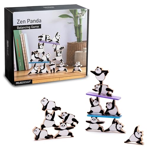 PELEG DESIGN Zen Panda Balancing Game - Ein Balancierspiel mit lustiger & entspannender Herausforderung für alle Altersgruppen PELEG DESIGN Zen Panda Balancing Game - Ein Balancierspiel mit lustiger & entspannender Herausforderung für alle Altersgruppen von PELEG DESIGN