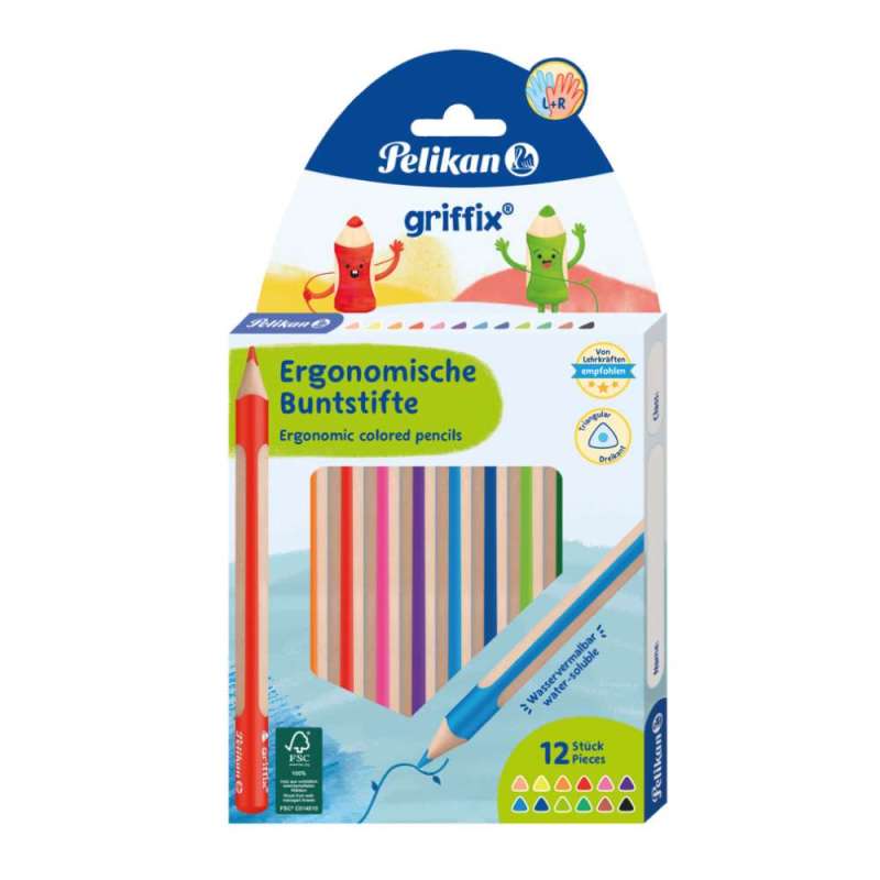 PELIKAN Buntstifte Griffix®, Sets 12er Set von PELIKAN
