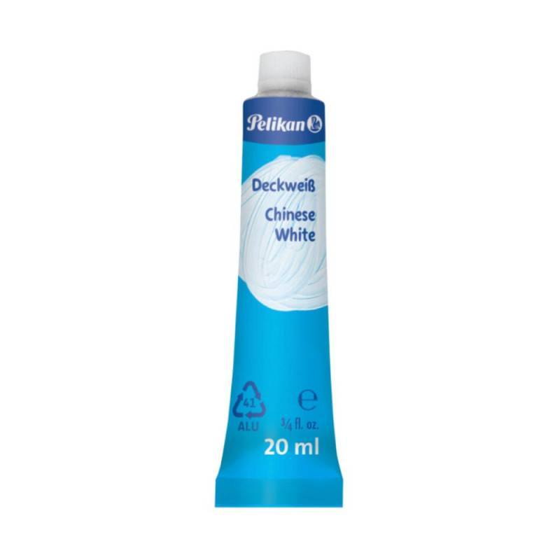 PELIKAN Deckweiss - Tube weiß, Füllmenge 20 ml von PELIKAN