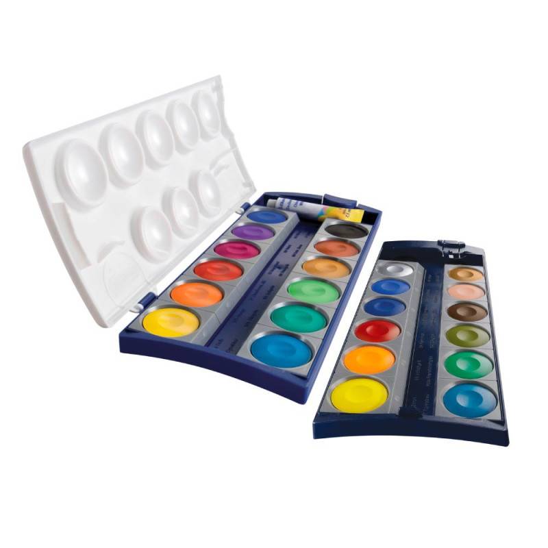 PELIKAN Farbkasten 735 + 1 Tube Deckweiß, PELIKAN Farbkästen 24 Farben PELIKAN Farbkasten 735 + 1 Tube Deckweiß, PELIKAN Farbkästen 24 Farben von PELIKAN