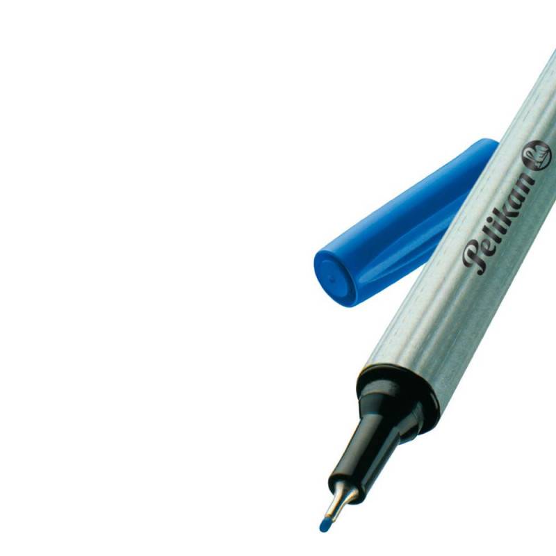 PELIKAN Fineliner 96, Farbe blau von PELIKAN