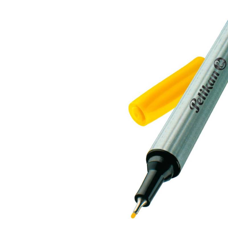 PELIKAN Fineliner 96, Farbe gelb von PELIKAN