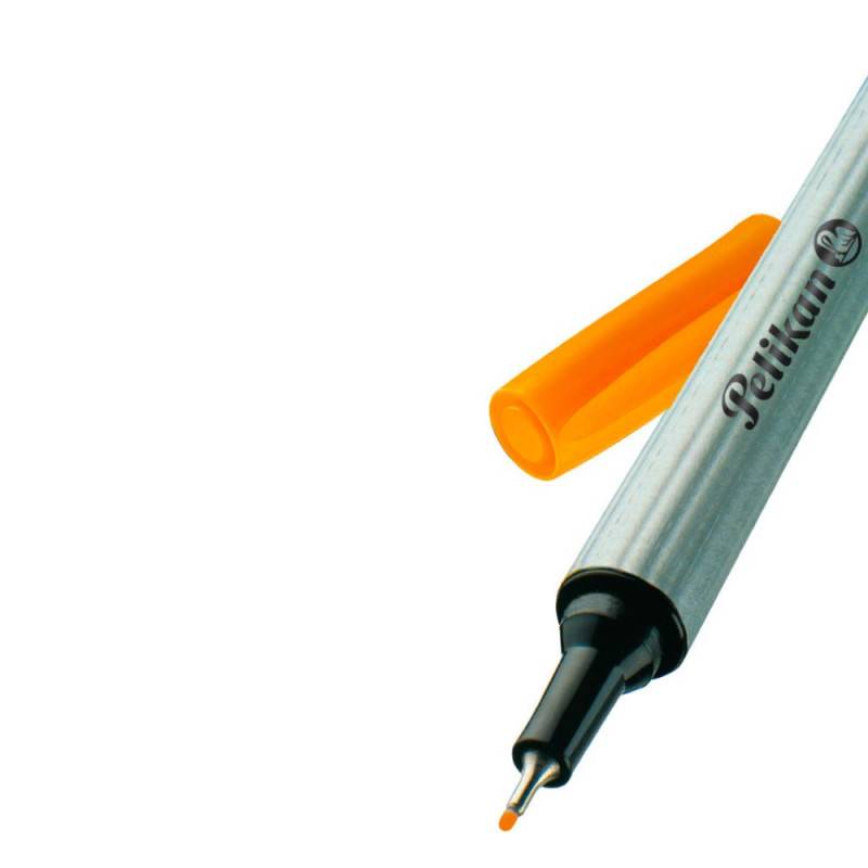 PELIKAN Fineliner 96, Farbe orange von PELIKAN