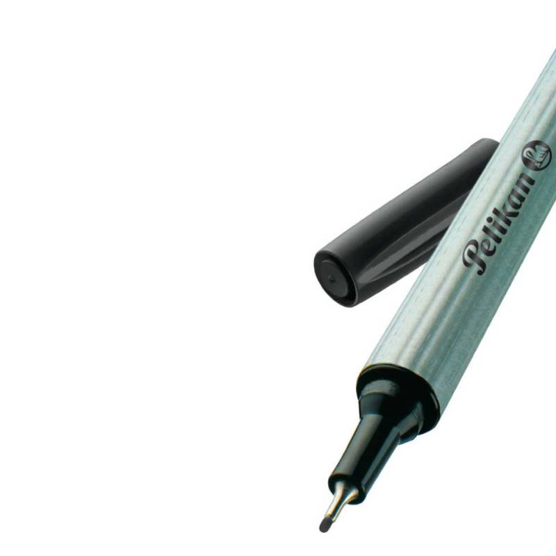 PELIKAN Fineliner 96, Farbe schwarz von PELIKAN