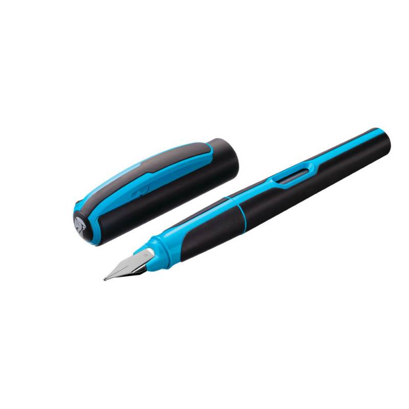 PELIKAN Füllhalter Style P57 Feder M, Farbe blau von PELIKAN