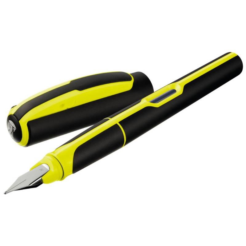 PELIKAN Füllhalter Style P57 Feder M, Farbe neongelb von PELIKAN