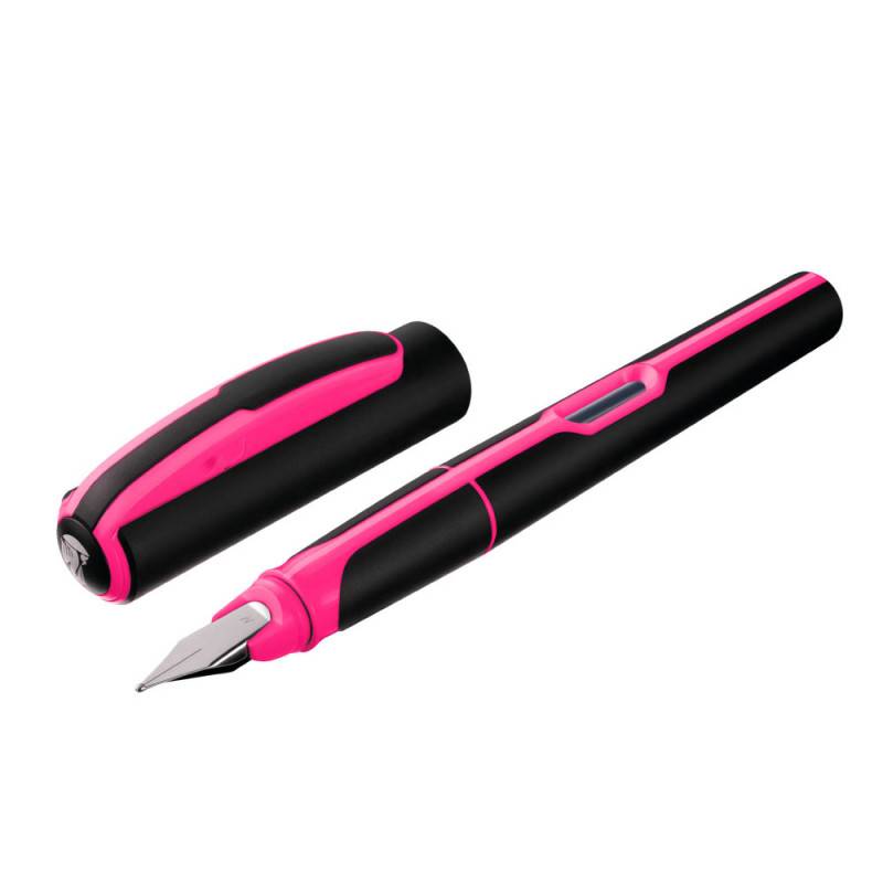 PELIKAN Füllhalter Style P57 Feder M, Farbe neonpink von PELIKAN