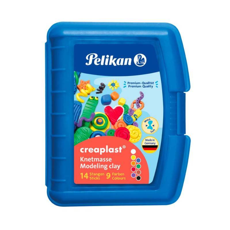 PELIKAN Knete Creaplast, Farbe blau von PELIKAN