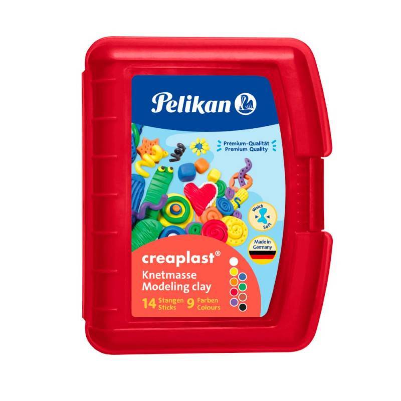 PELIKAN Knete Creaplast, Farbe rot von PELIKAN