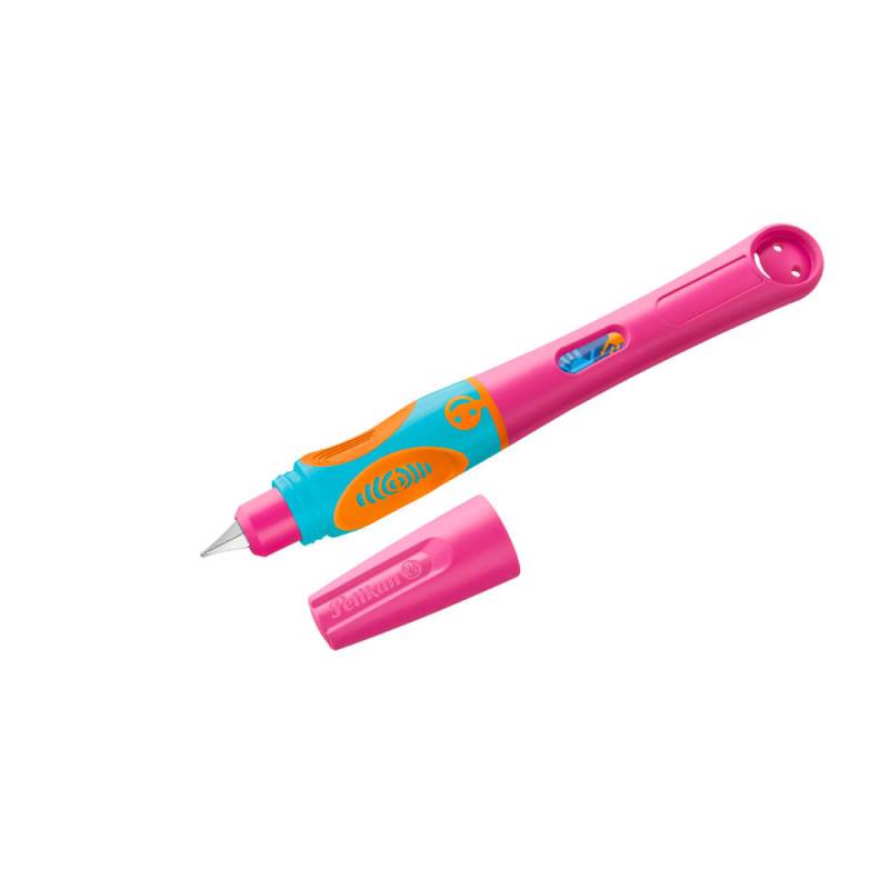 PELIKAN Schulfüller Griffix, Händigkeit linkshändig, Federbreite Feder L (Linkshänderfeder), Farbe pink von PELIKAN